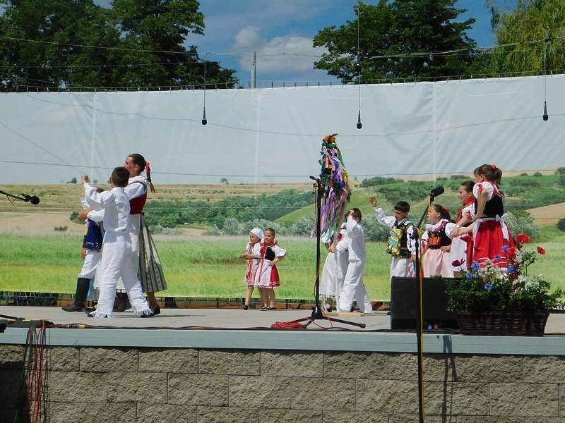 Násedlováček na festivalu v Krumvíři